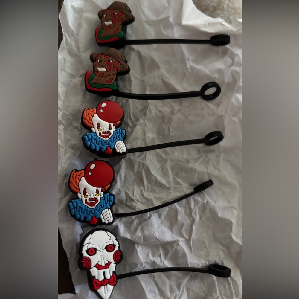 Horror Stanley Straw Toppers